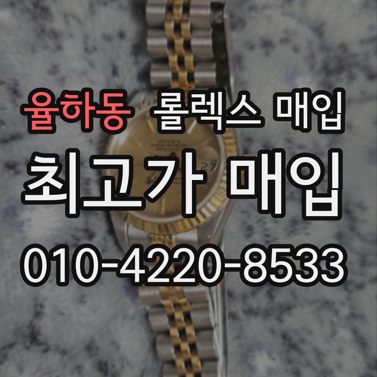 율하동 롤렉스 매입