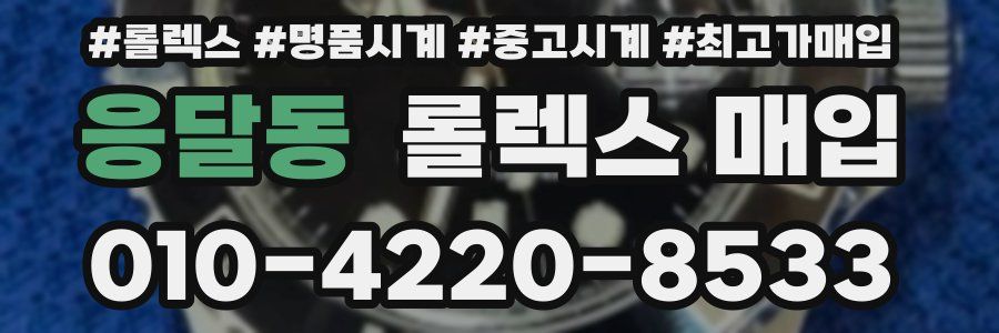 응달동 롤렉스 매입