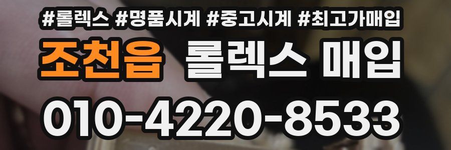 조천읍 롤렉스 매입