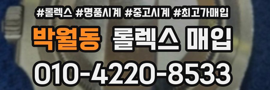 박월동 롤렉스 매입