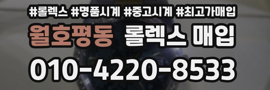 월호평동 롤렉스 매입