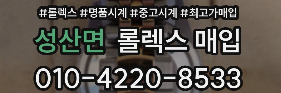 성산면 롤렉스 매입