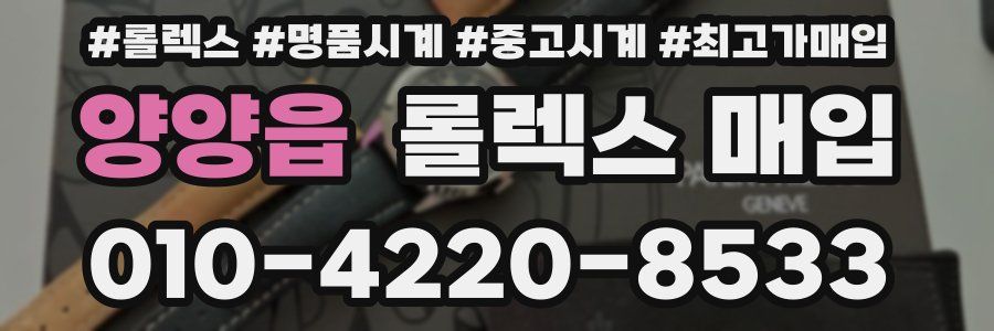 양양읍 롤렉스 매입