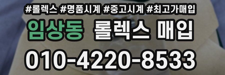 임상동 롤렉스 매입