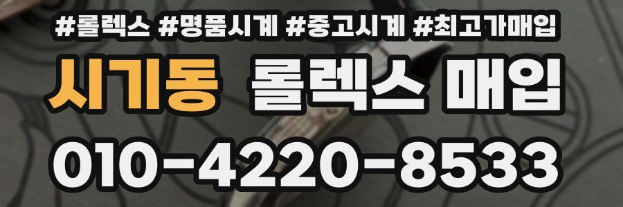 시기동 롤렉스 매입