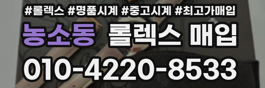 농소동 롤렉스 매입