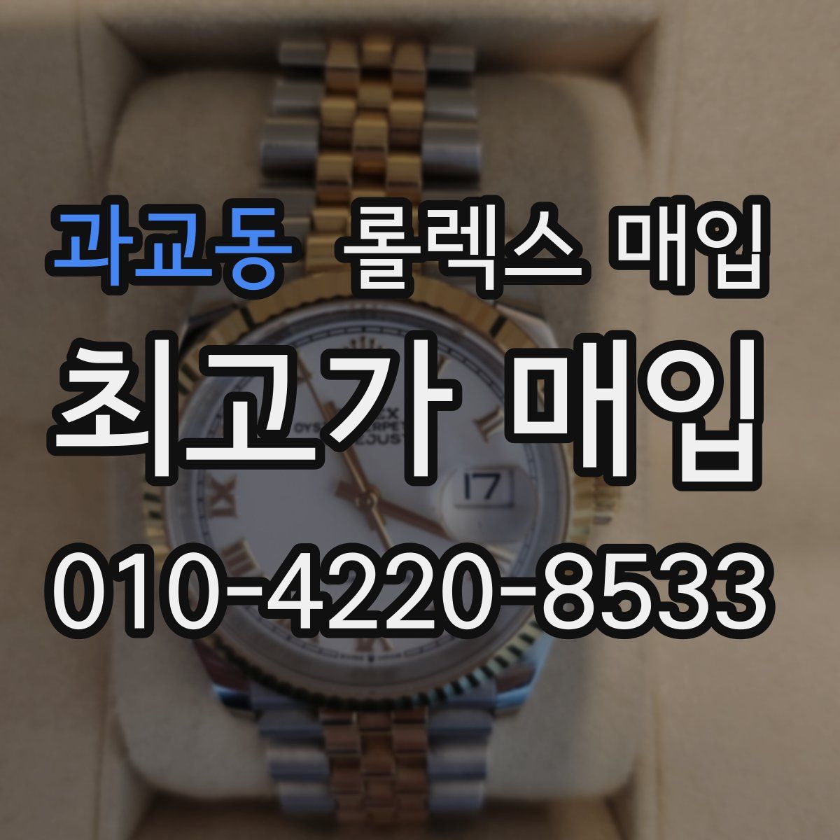 과교동 롤렉스 매입