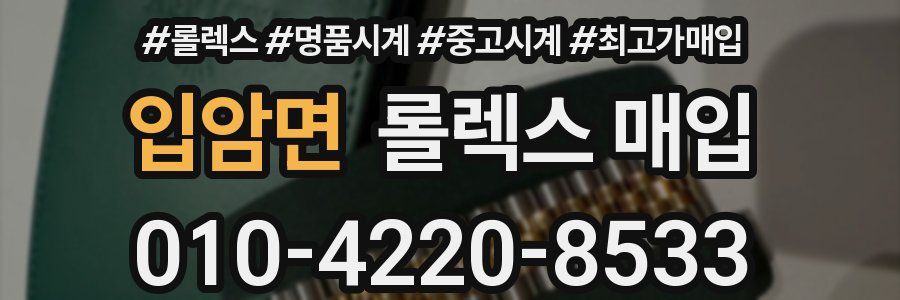입암면 롤렉스 매입
