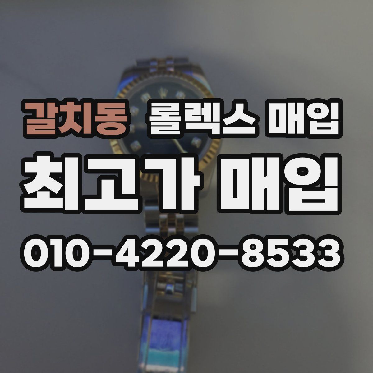 갈치동 롤렉스 매입
