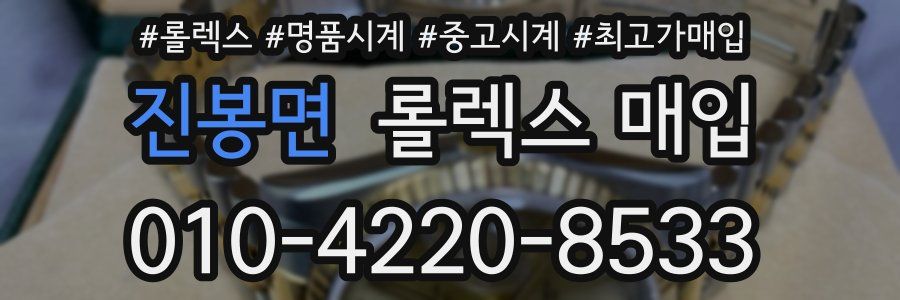 진봉면 롤렉스 매입