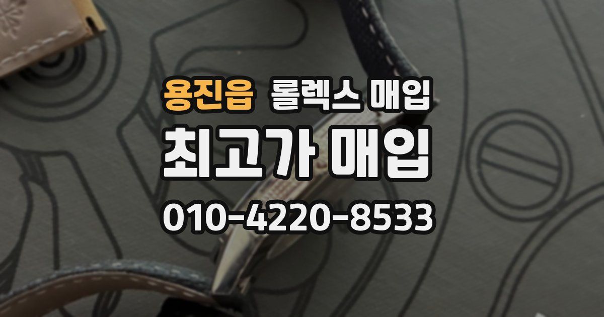 용진읍 롤렉스 매입