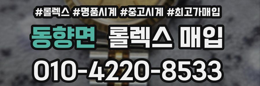 동향면 롤렉스 매입