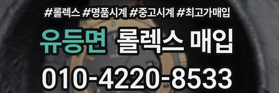 유등면 롤렉스 매입