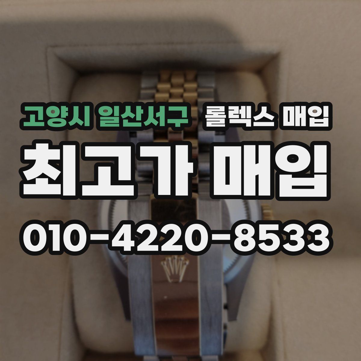 고양시 일산서구 롤렉스 매입