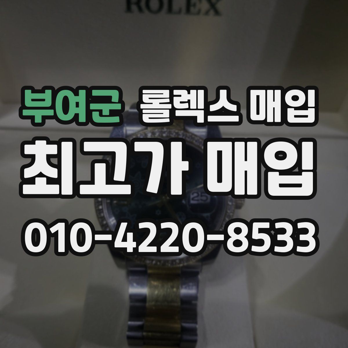 부여군 롤렉스 매입