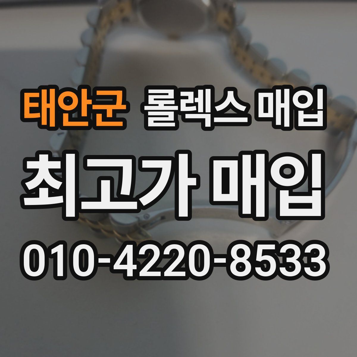 태안군 롤렉스 매입