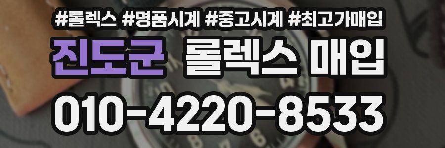 진도군 롤렉스 매입