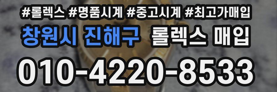창원시 진해구 롤렉스 매입