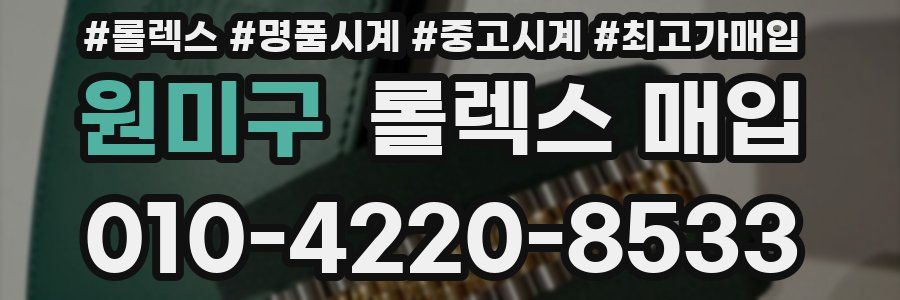 원미구 롤렉스 매입