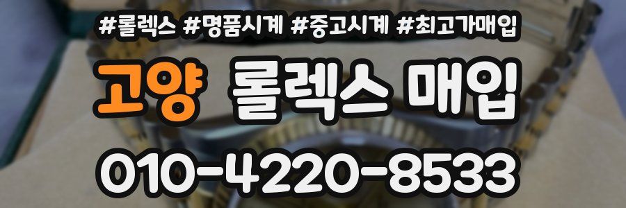 고양 롤렉스 매입