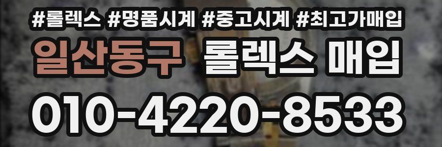 일산동구 롤렉스 매입