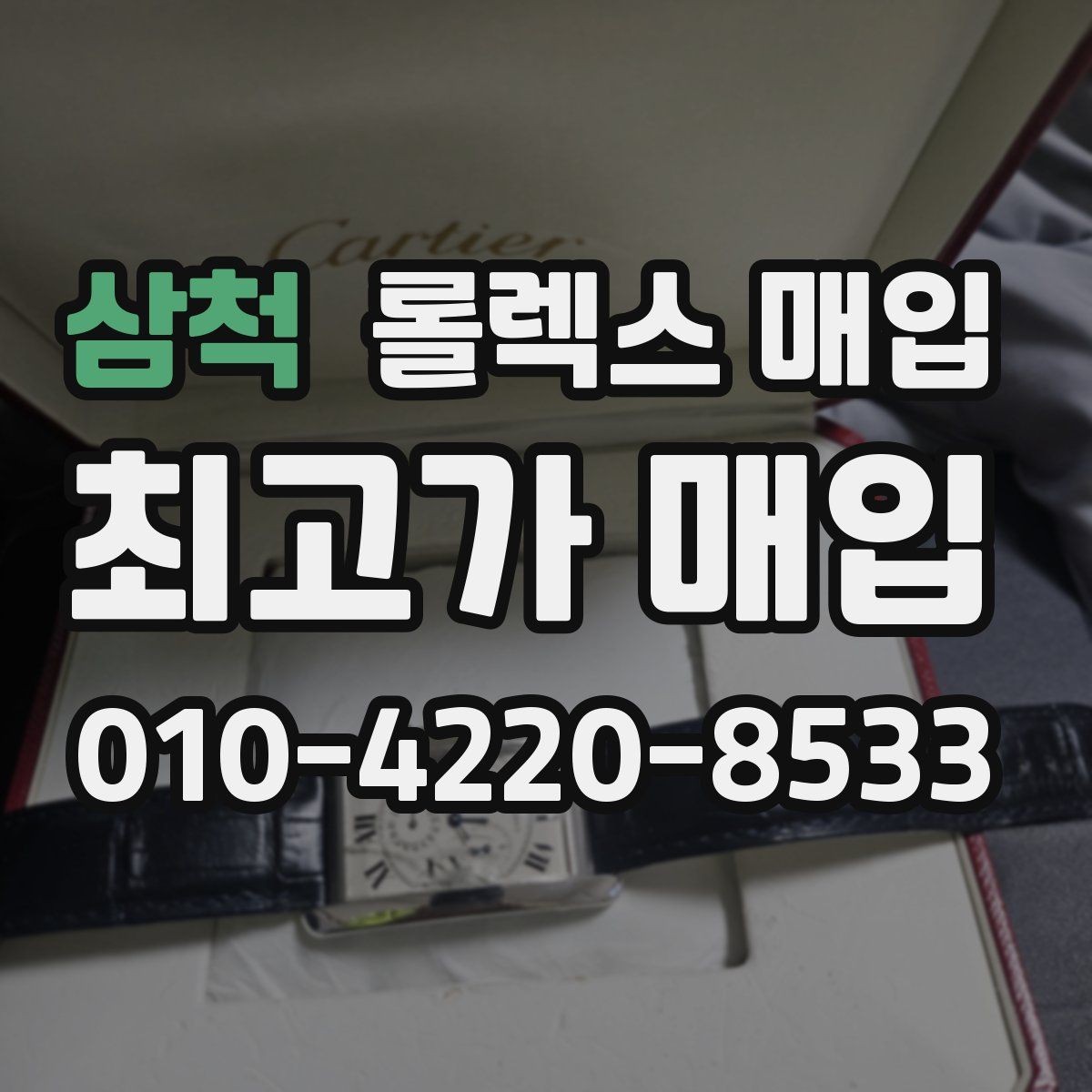 삼척 롤렉스 매입 플래티넘 모델 시세 확인 방법