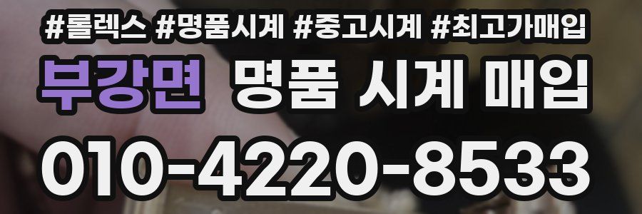 부강면 명품 시계 매입