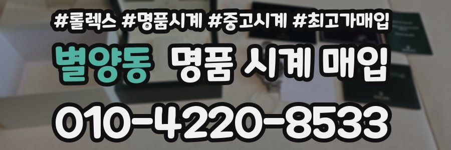 별양동 명품 시계 매입