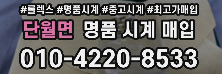 단월면 명품 시계 매입