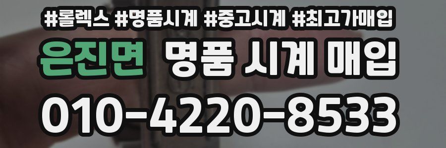 은진면 명품 시계 매입