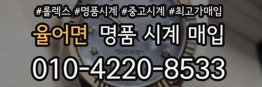 율어면 명품 시계 매입