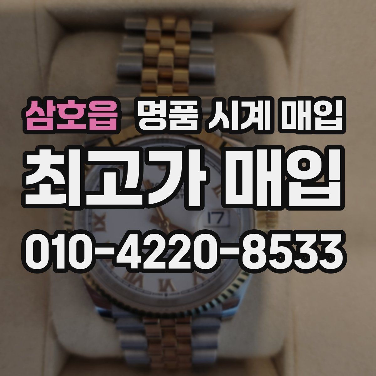 삼호읍 명품 시계 매입 IWC 골드 라인 시세 포인트 정리