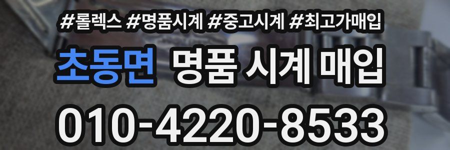 초동면 명품 시계 매입