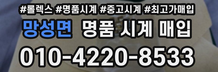 망성면 명품 시계 매입