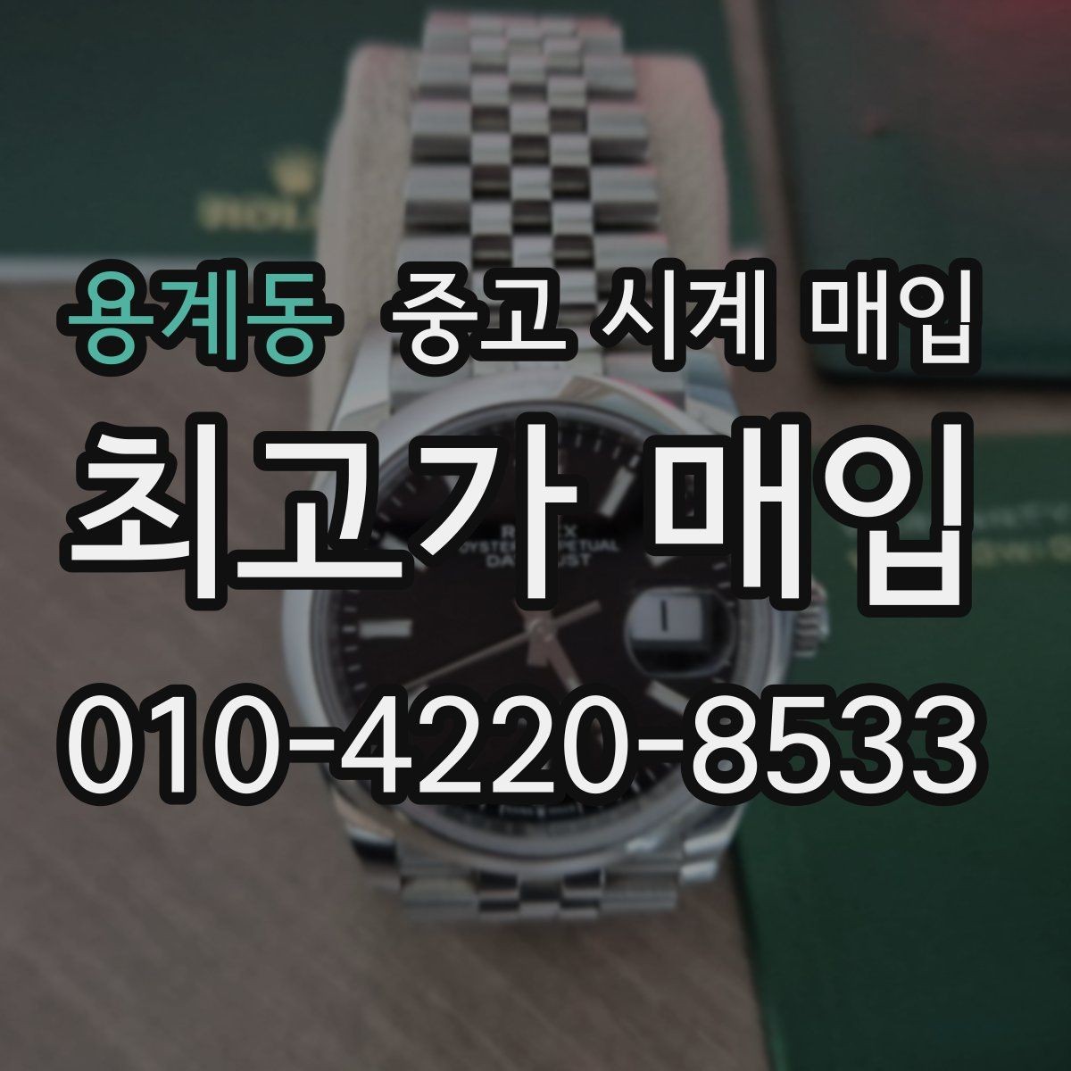용계동 중고 시계 매입 제니스 다이버 워치 시세 포인트 정리