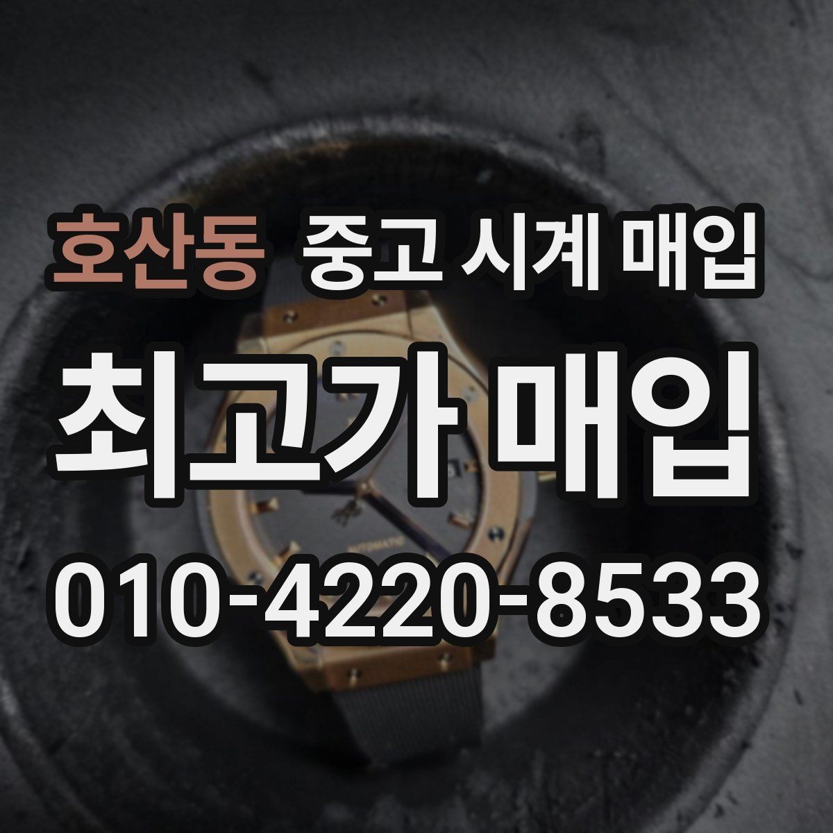 호산동 중고 시계 매입 튜더 다이버 워치 시세 포인트 정리