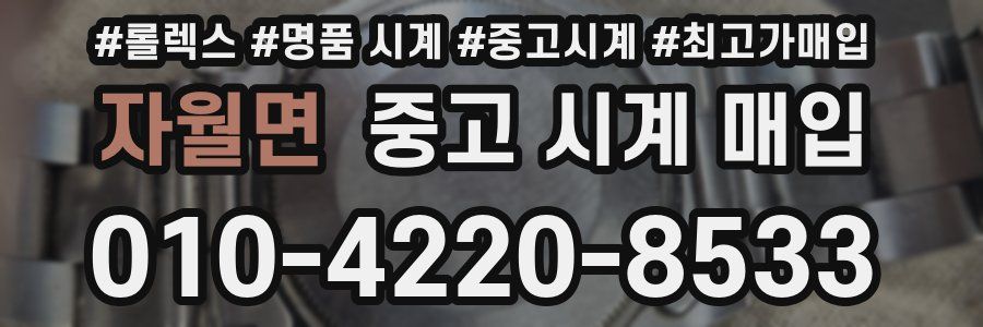 자월면 중고 시계 매입