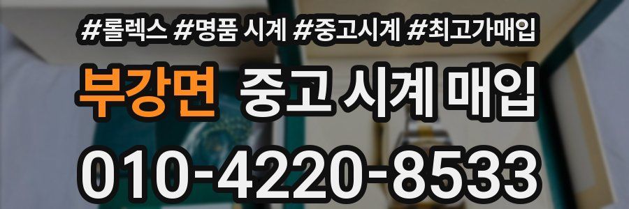 부강면 중고 시계 매입