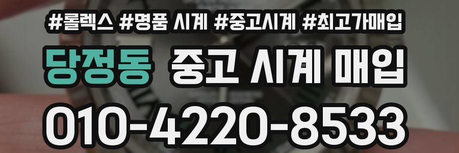 당정동 중고 시계 매입