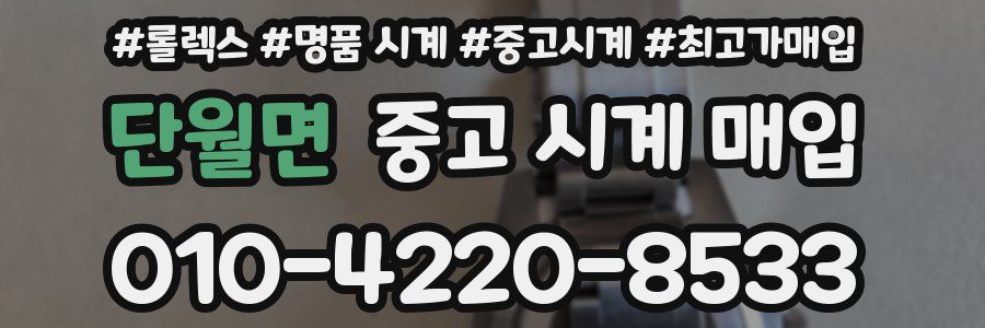 단월면 중고 시계 매입