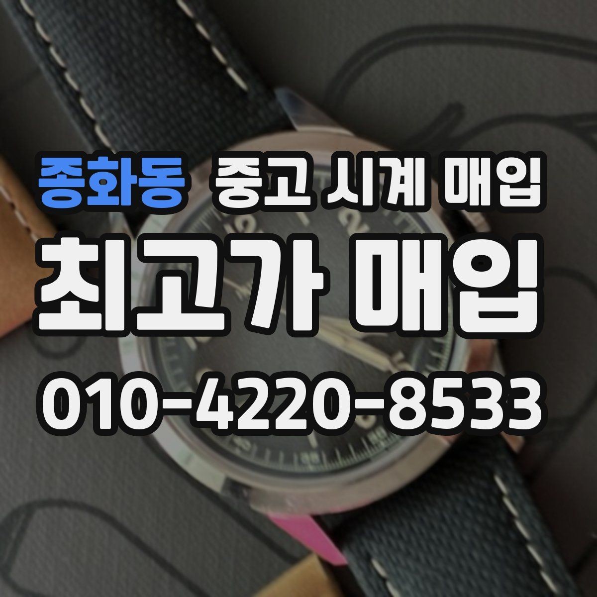 종화동 중고 시계 매입 제니스 다이버 워치 시세 포인트 정리