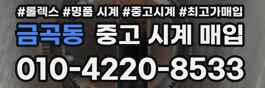 금곡동 중고 시계 매입