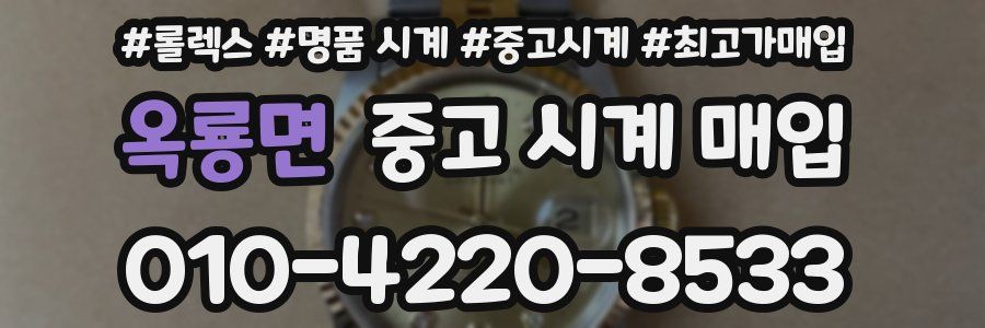 옥룡면 중고 시계 매입