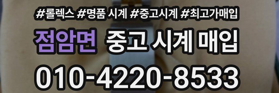 점암면 중고 시계 매입