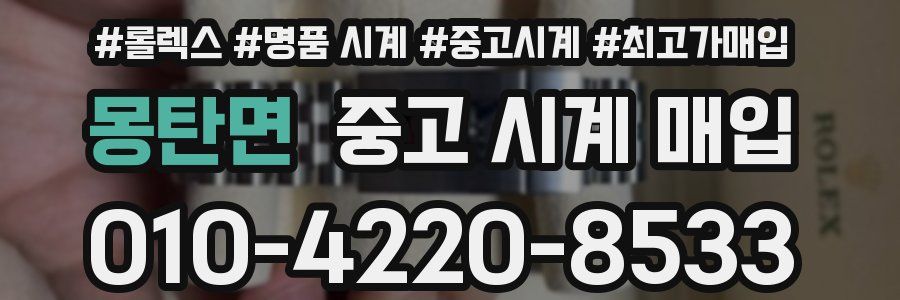 몽탄면 중고 시계 매입