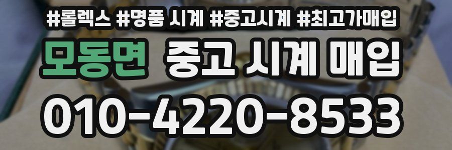 모동면 중고 시계 매입