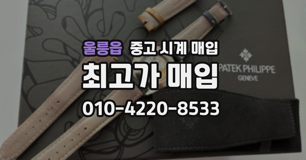 울릉읍 중고 시계 매입