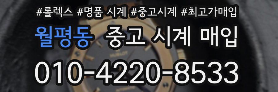 월평동 중고 시계 매입