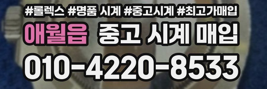 애월읍 중고 시계 매입