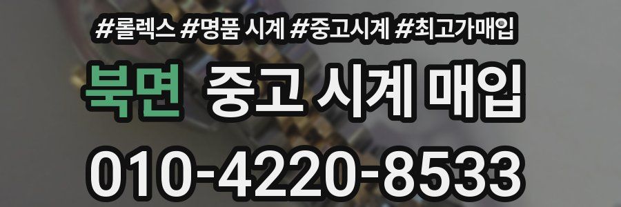북면 중고 시계 매입